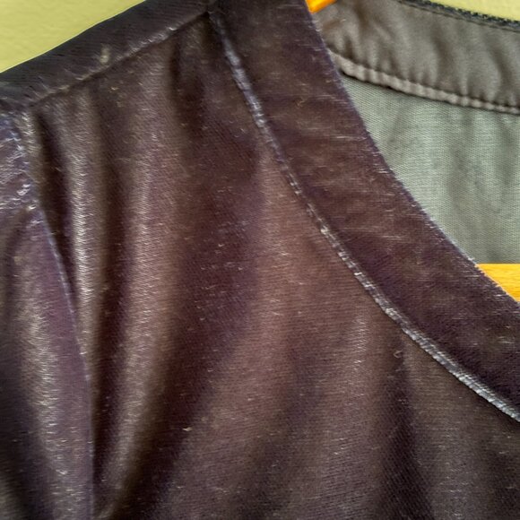 Midnight Blue Velvet Top - Picture 5 of 7